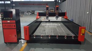 天津汉沽区HW-1825双头重型浮雕石材雕刻机